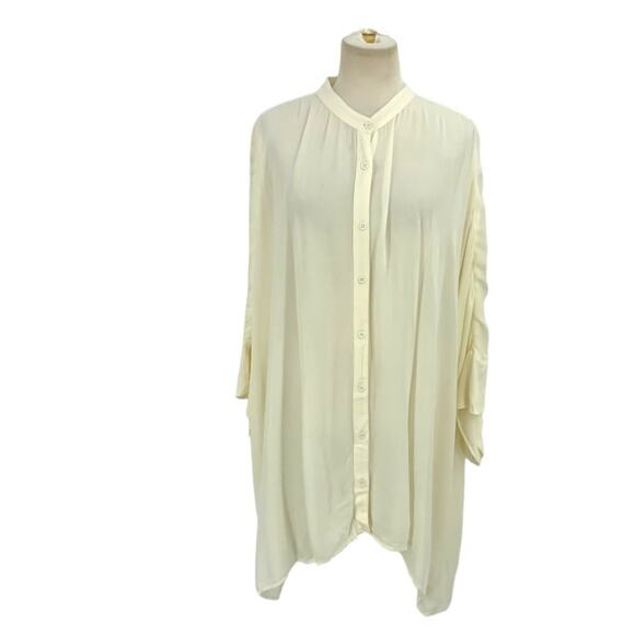 O'Neill Fiona Cover Up Vanilla Size XL / XXL NWOT $60 MSRP - Picture 2 of 9